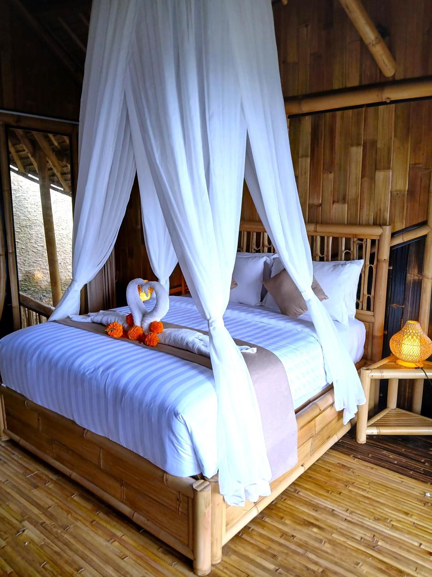 Vila Danaswari Bali Bamboo House Selat Exteriér fotografie