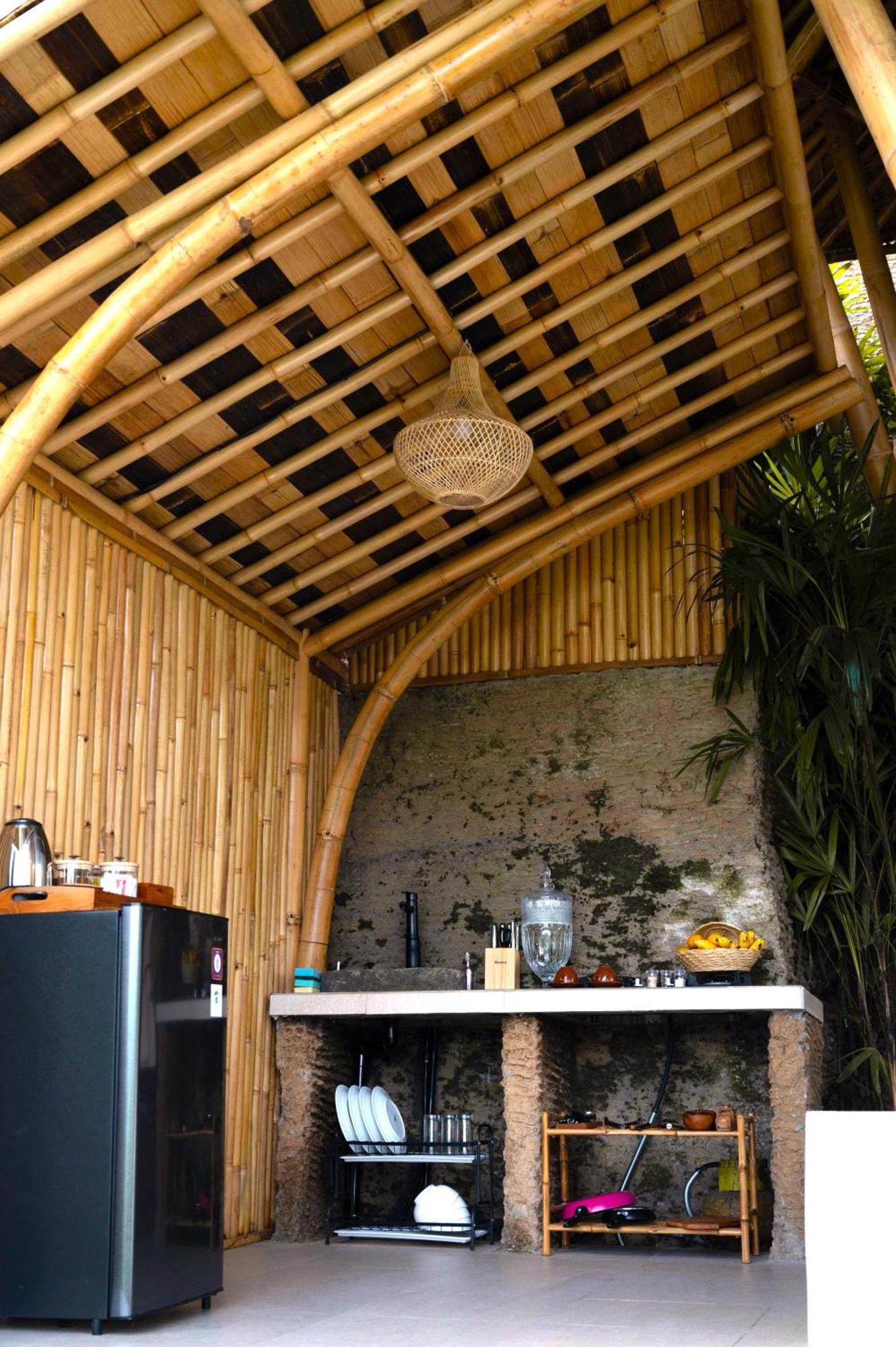 Vila Danaswari Bali Bamboo House Selat Exteriér fotografie