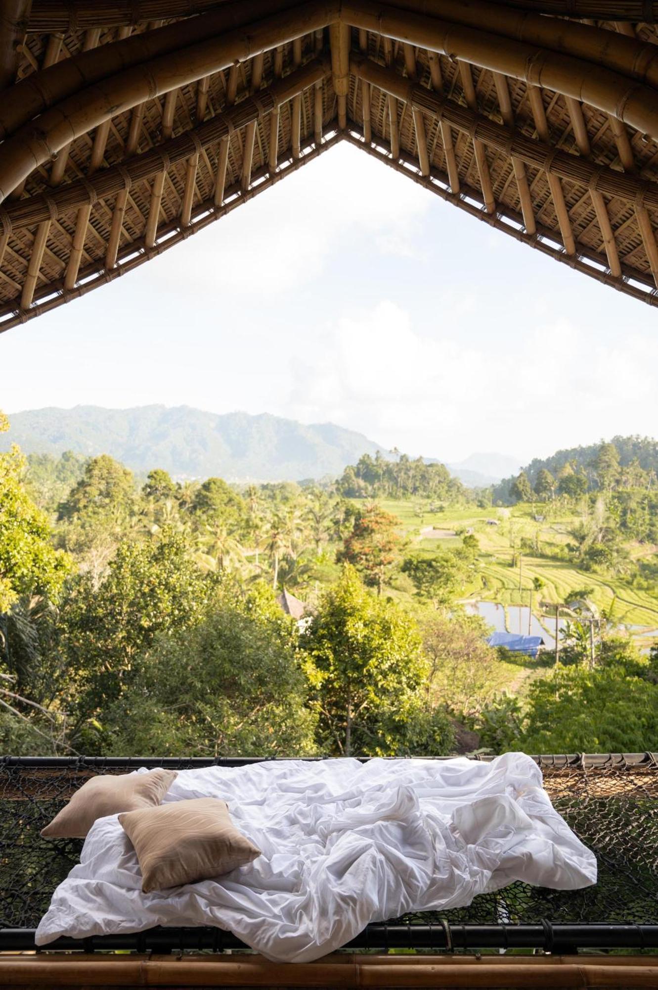 Vila Danaswari Bali Bamboo House Selat Exteriér fotografie